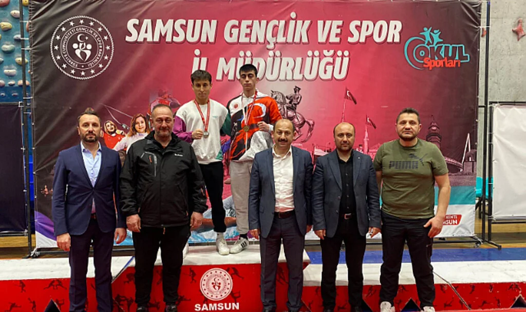 Samsunlu sporculardan madalyalara ambargo