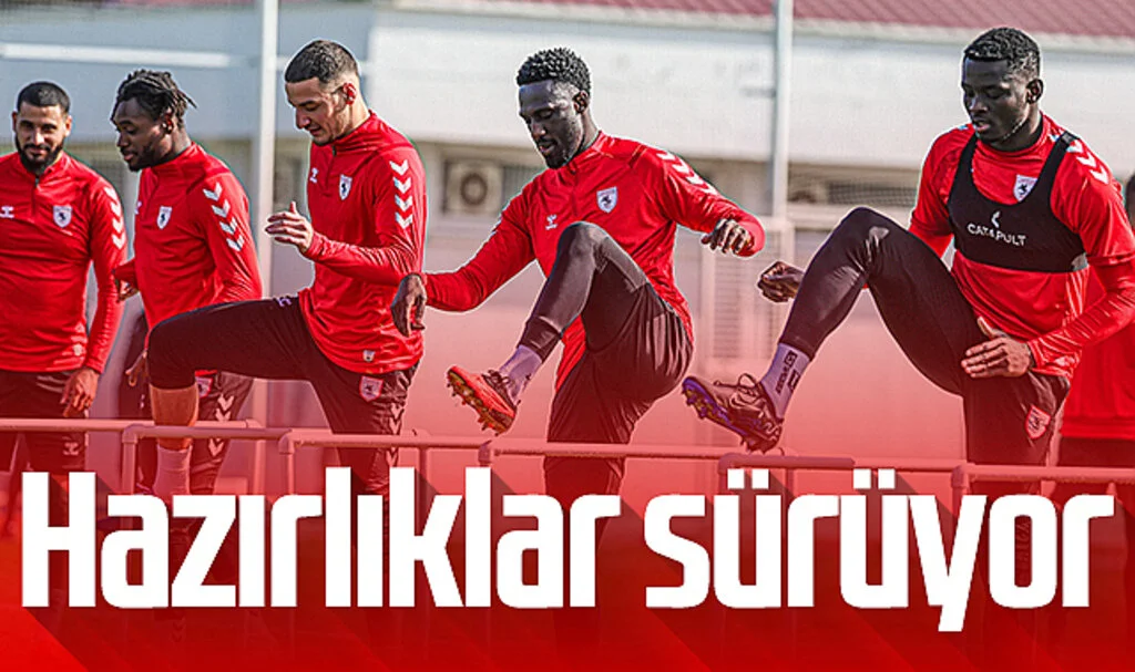 Samsunspor, Başakşehir maçı hazırlıklarını sürdürüyor