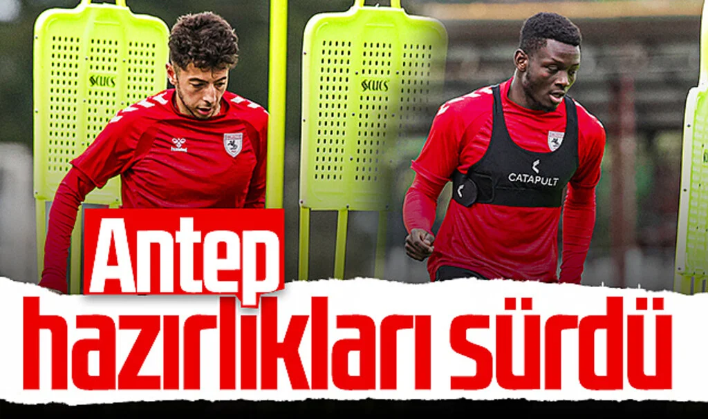 Samsunspor, Gaziantep FK Maçı Hazırlıklarını Sürdürüyor
