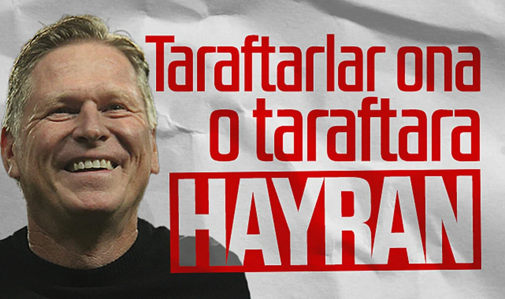 Samsunspor taraftarı Gisdol’e, Gisdol taraftara hayran