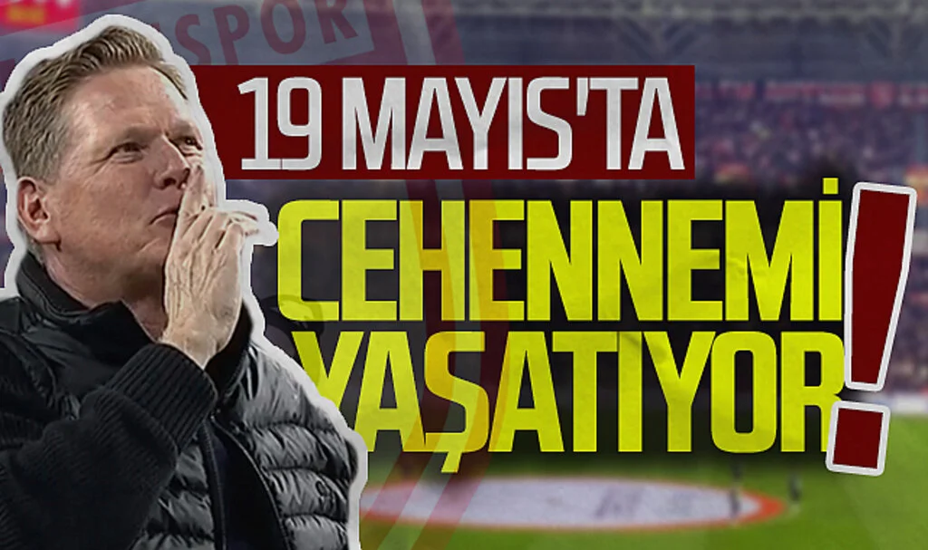 Samsunspor Teknik Direktörü Markus Gisdol 19 Mayıs'ta cehennemi yaşatıyor