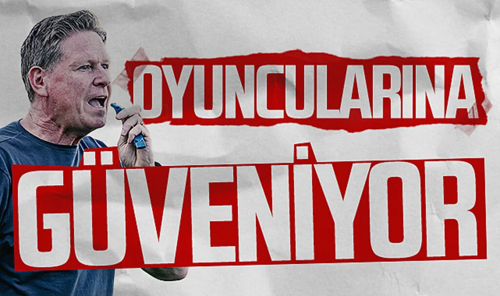 Samsunspor Teknik Direktörü Markus Gisdol oyuncularına güveniyor