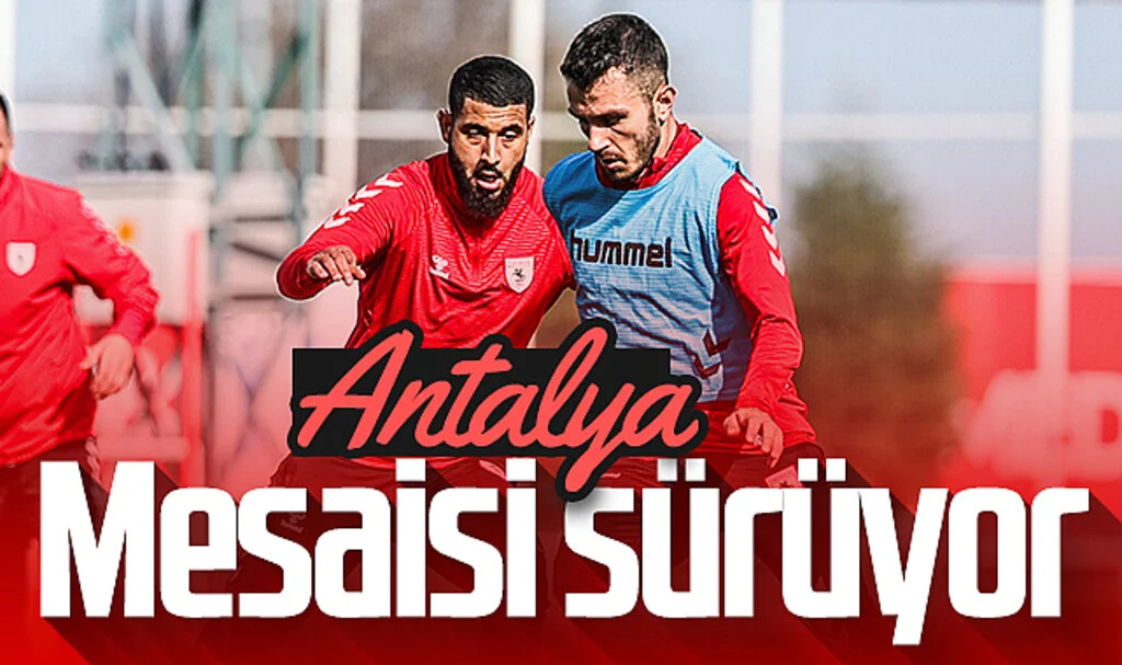 Samsunspor'un Antalyaspor hazırlıkları sürüyor