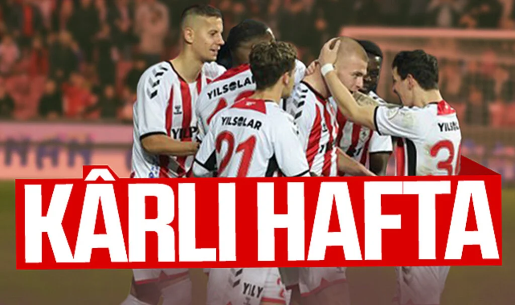 Samsunspor’un kazançlı haftası! Rakipler kayıpta…