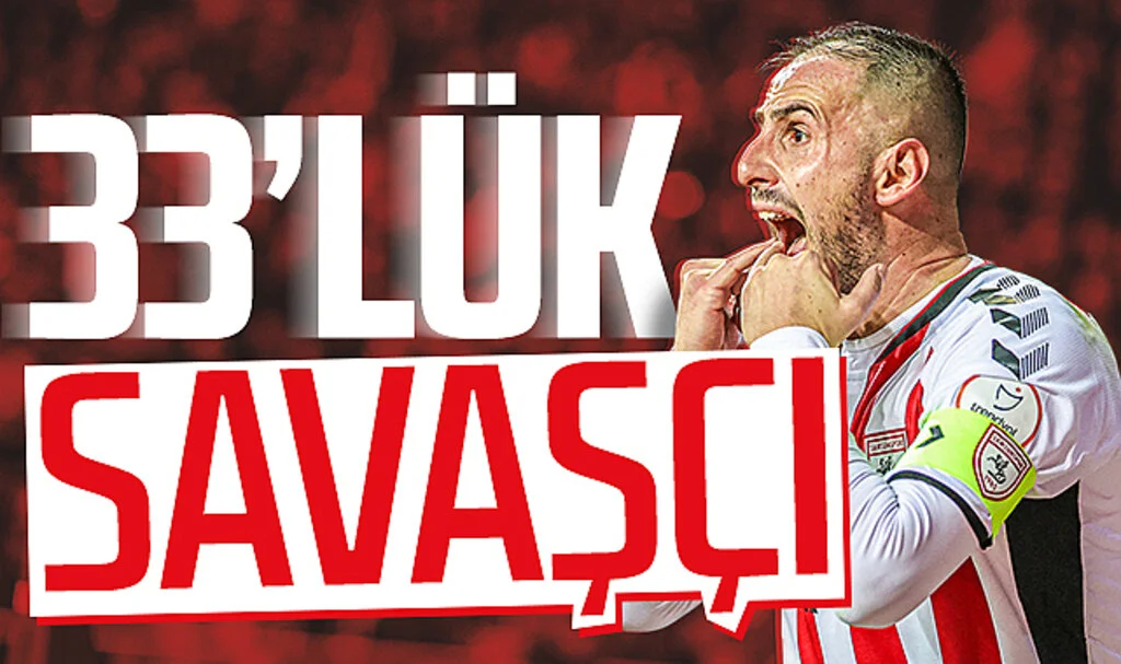 Samsunspor'un savaşçısı Zeki Yavru!