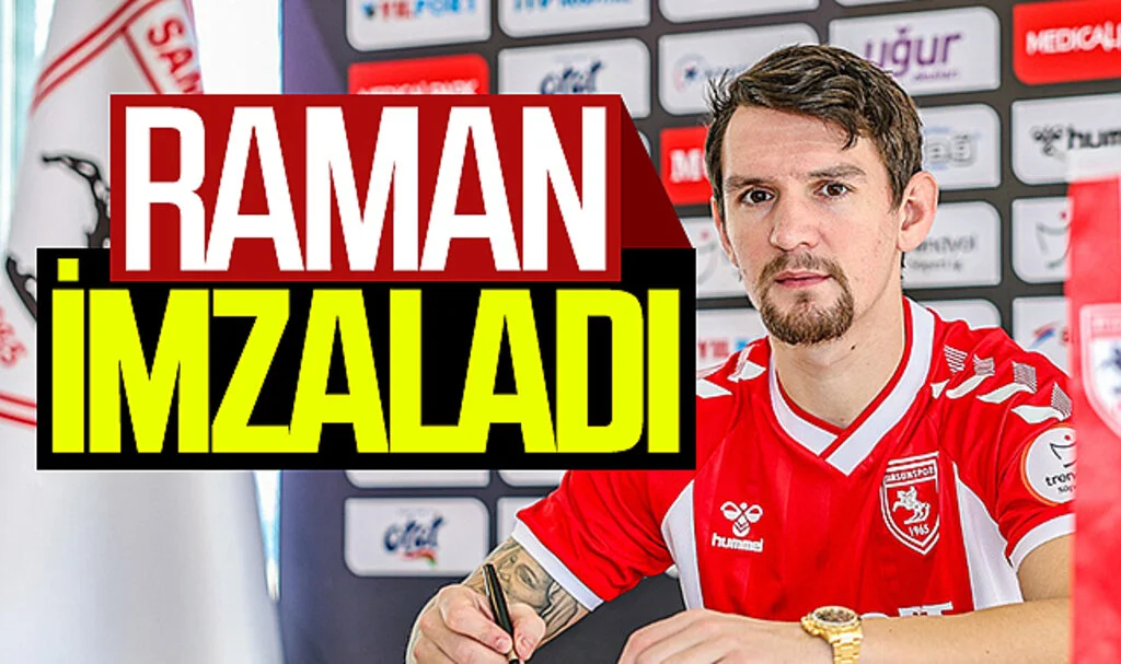 Samsunspor'un yeni transferi Benito Dirk Raman imzayı attı