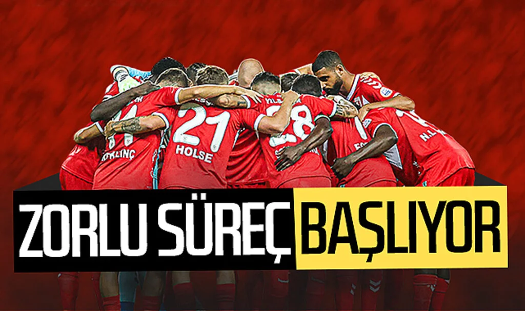 Samsunspor'un zorlu süreci başlıyor