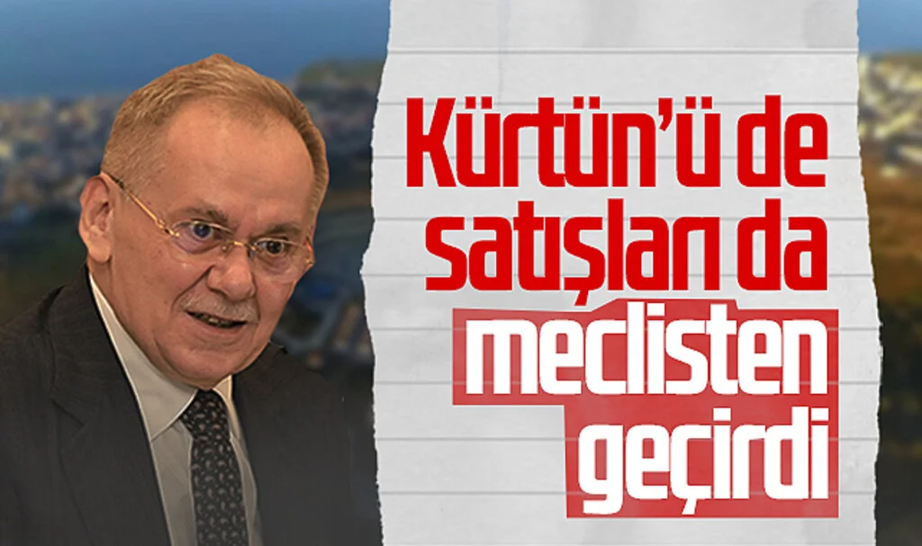 SBB Başkanı Mustafa Demir, Kürtün Vadisi'ni de satışları da meclisten geçirdi