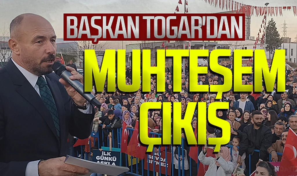 Tekkeköy Belediye Başkanı Hasan Togar'dan Muhteşem Çıkış