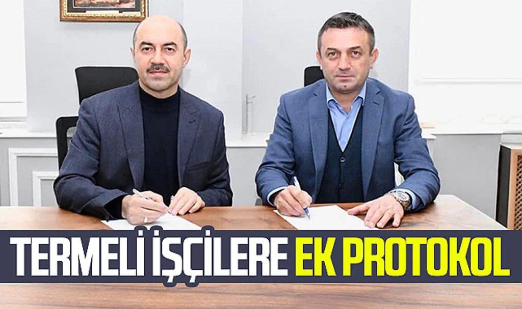Termeli işçilere ek protokol