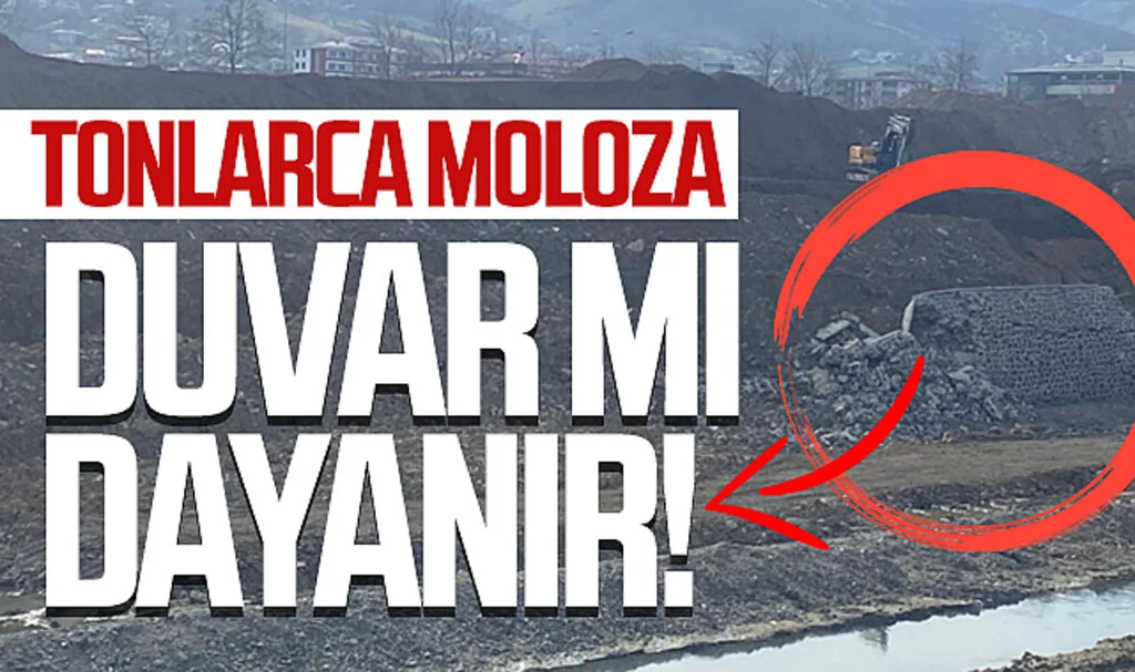 Tonlarca moloza duvar mı dayanır!