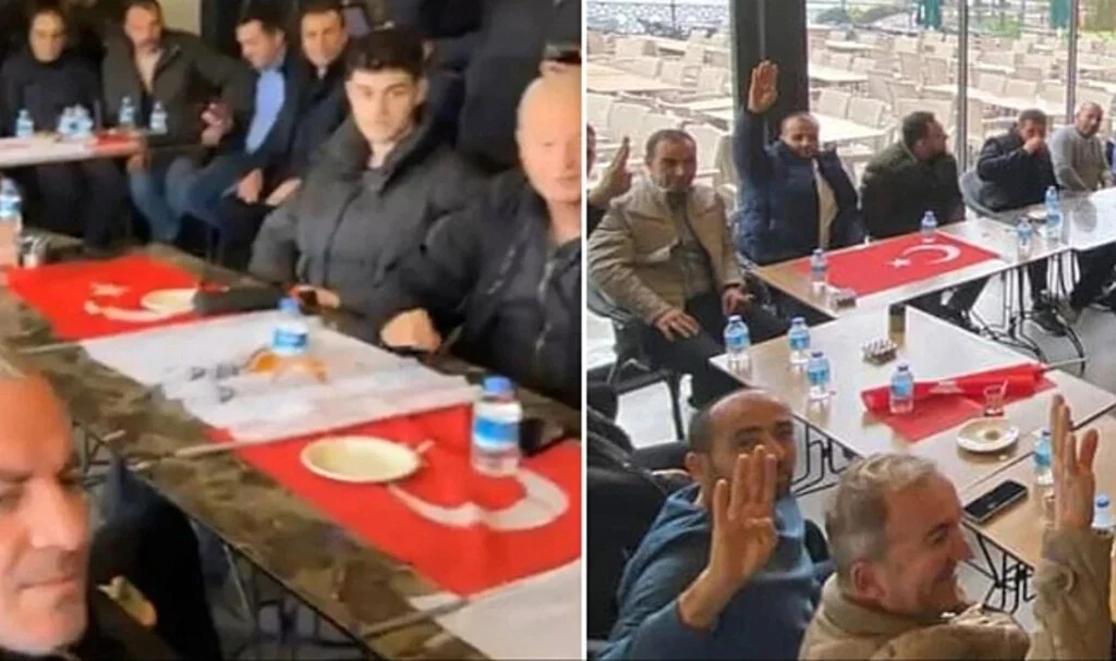 Türk Bayraklarının Masa Örtüsü Olarak Kullanılması Skandalı
