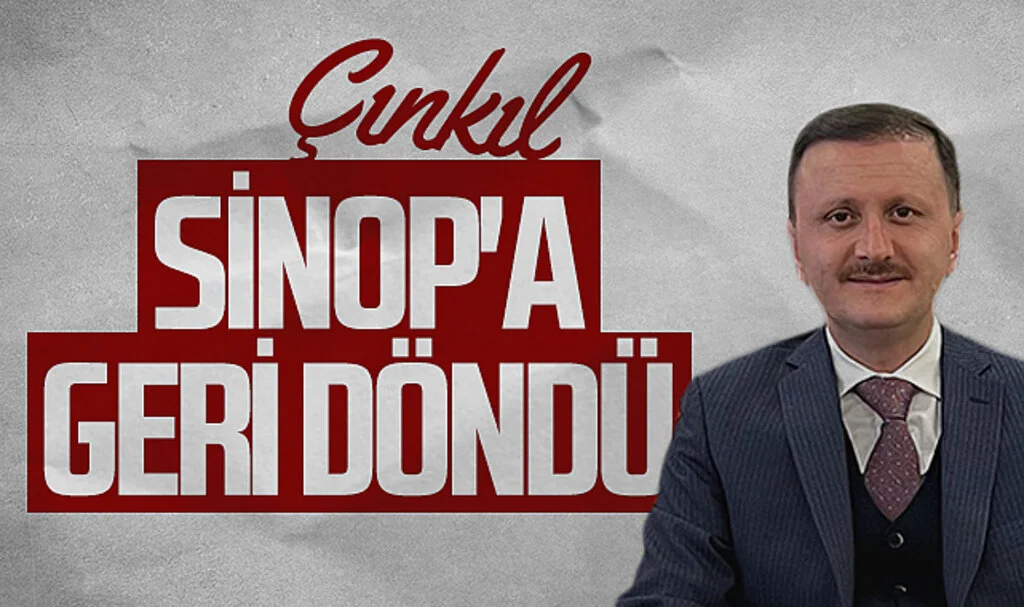 Yahya Çınkıl Sinop'a geri döndü