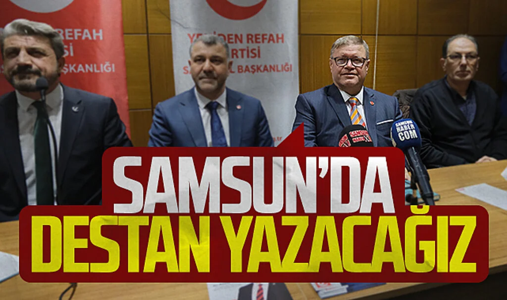 Yeniden Refah Partisi Samsun Büyükşehir Adayı Adem Güney: "Samsun'da destan yazacağız"