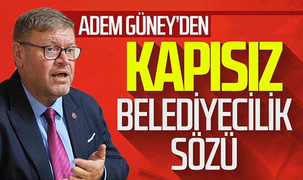 Yeniden Refah Partisi Samsun Büyükşehir Başkan Adayı Adem Güney: "Güler yüzlü ve ulaşılabilir bir başkan olacağım"