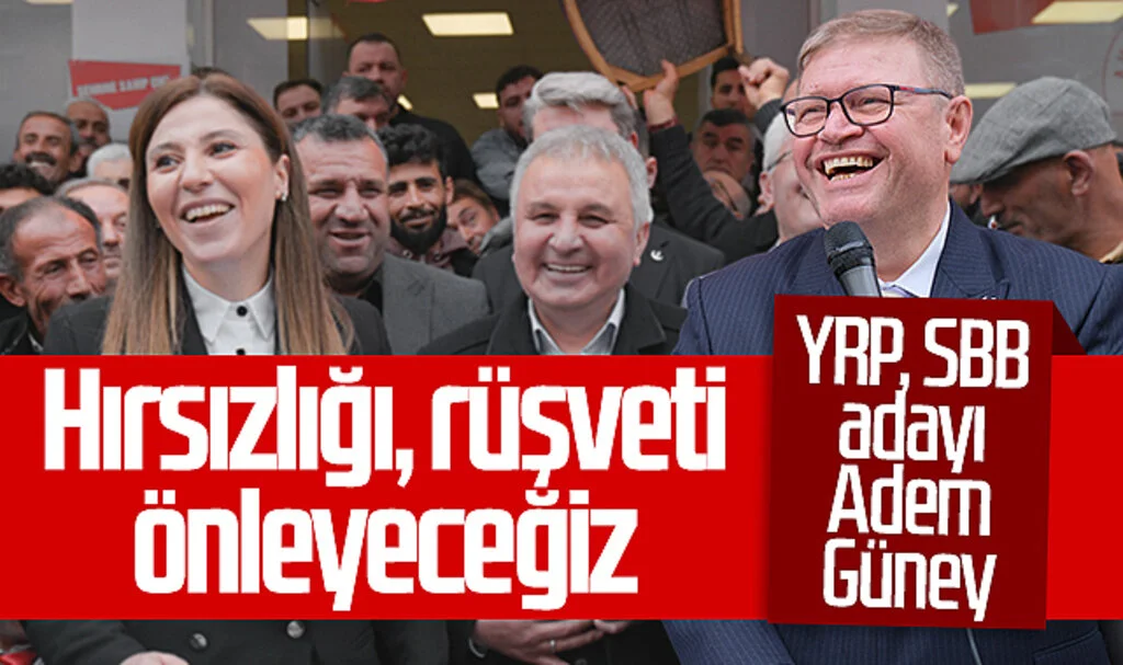 Yeniden Refah Partisi Samsun Büyükşehir Belediye Adayı Adem Güney: Hırsızlığı, rüşveti önleyeceğiz