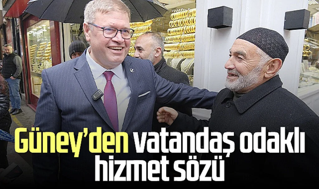 Adem Güney'den vatandaş odaklı hizmet sözü