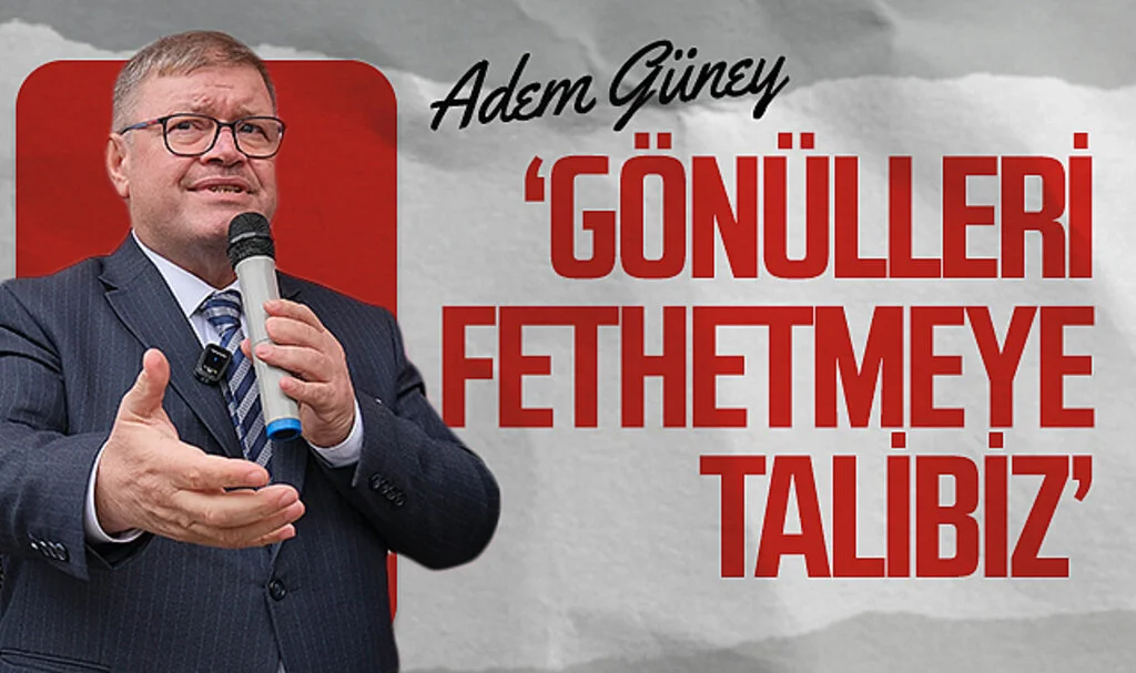 Yeniden Refah Partisi Samsun Büyükşehir adayı Adem Güney: "Koltuğa makam için değil hizmet için oturacağız"