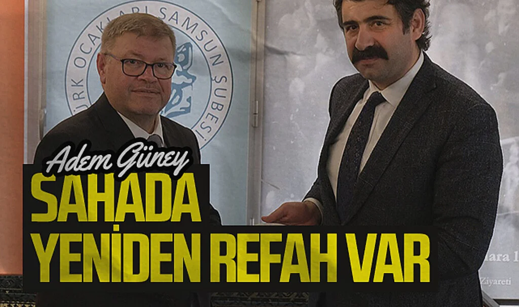 Yeniden Refah Partisi Samsun Büyükşehir Adayı Adem Güney: "Sahada Yeniden Refah Var"