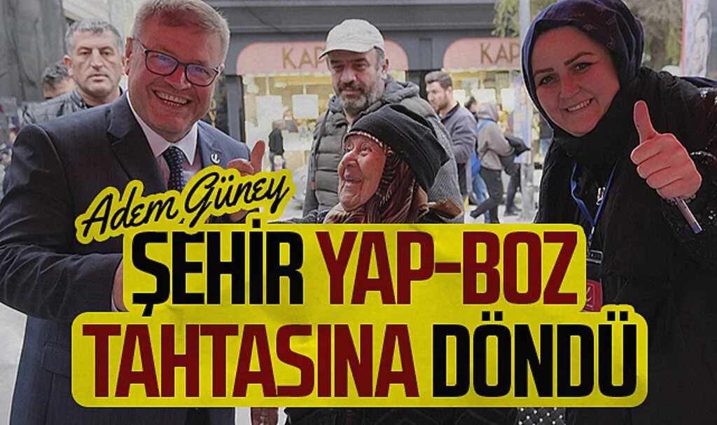 Yeniden Refah Partisi'nin Samsun Büyükşehir Adayı Adem Güney: "Şehir Yap-Boz Tahtasına Döndü"
