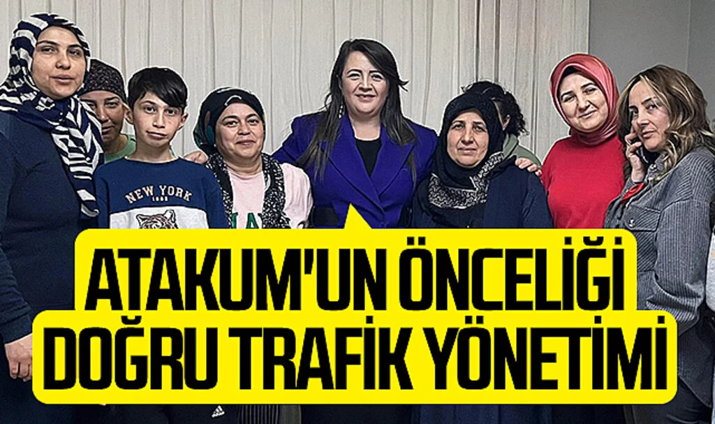 AK Parti Atakum Adayı Özlem Maraş: "Atakum'un önceliği doğru trafik yönetimi"