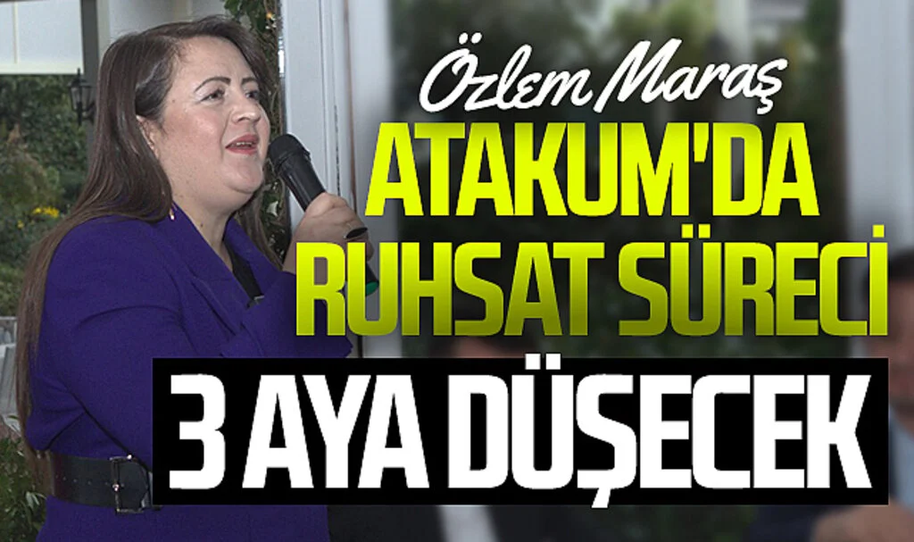 AK Parti Atakum Belediye Başkan Adayı Mimar Özlem Maraş: "Atakum'da ruhsat süreci 3 aya düşecek !"