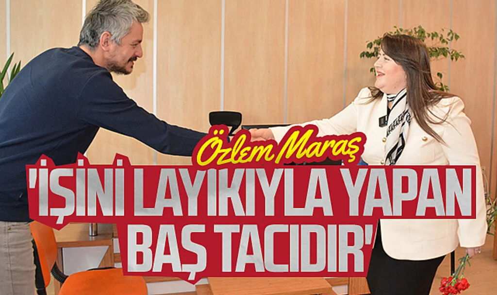 AK Parti Atakum Belediye Başkan Adayı Özlem Maraş: 'İşini layıkıyla yapan  arkadaşlarımız baş tacıdır' 