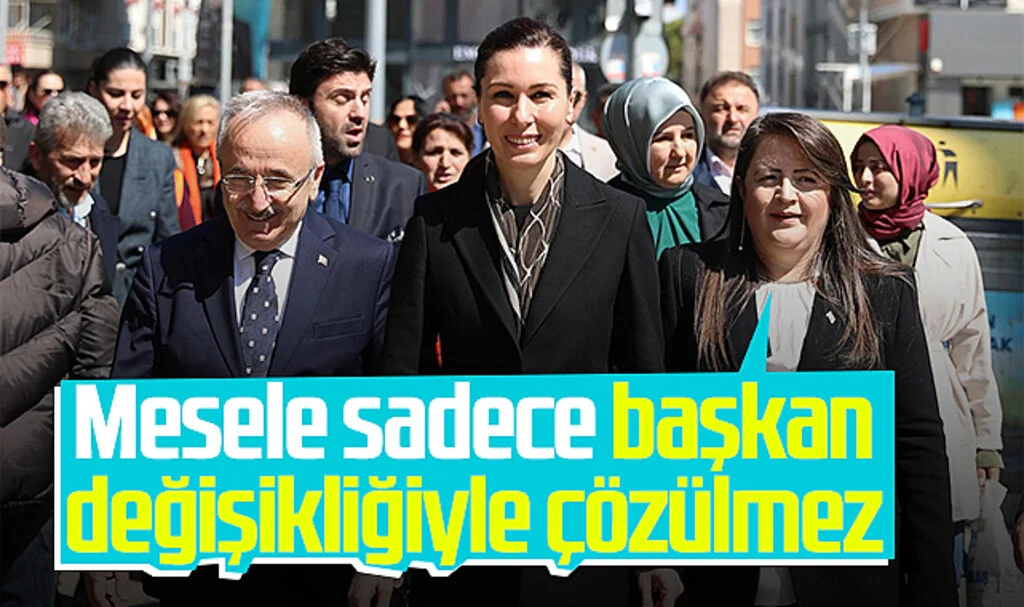 AK Parti Atakum Belediye Başkan Adayı Özlem Maraş: "Mesele sadece başkan değişikliğiyle çözülmez"