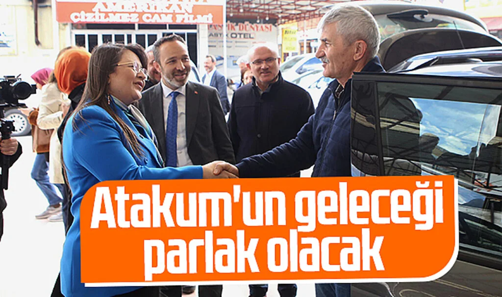 AK Parti Atakum Belediyesi Başkan Adayı Özlem Maraş: Atakum'un geleceği parlak olacak 