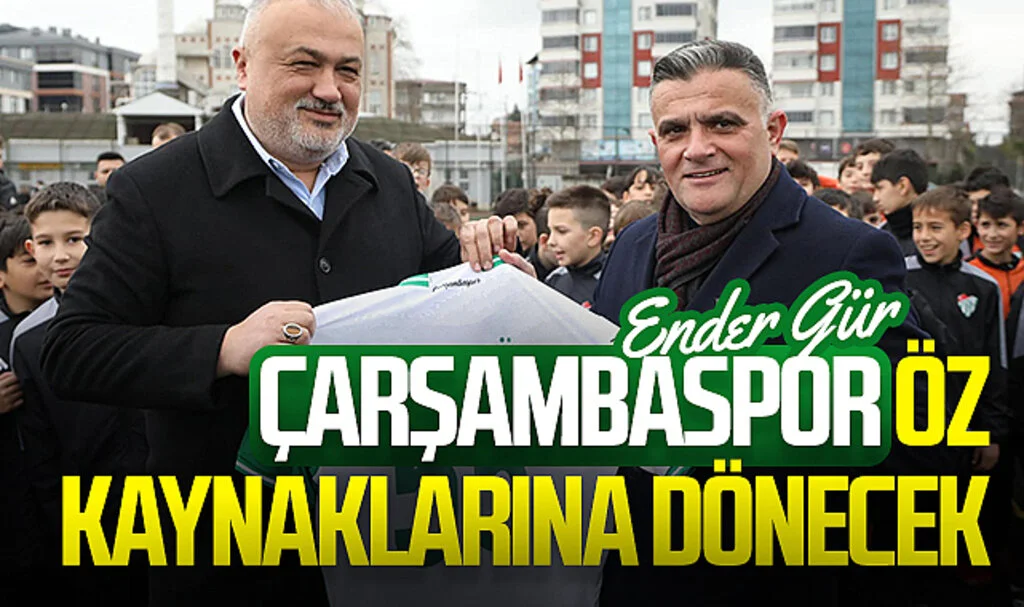 AK Parti Çarşamba Adayı Ender Gür: "Çarşambaspor öz kaynaklarına dönecek"