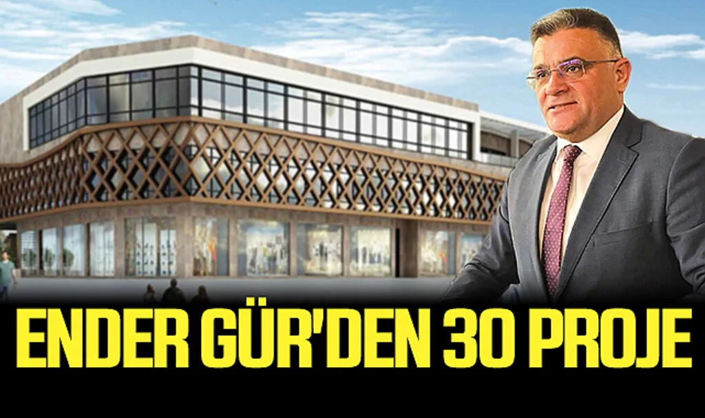 AK Parti Çarşamba Belediye Başkan Adayı Ender Gür'den 30 proje