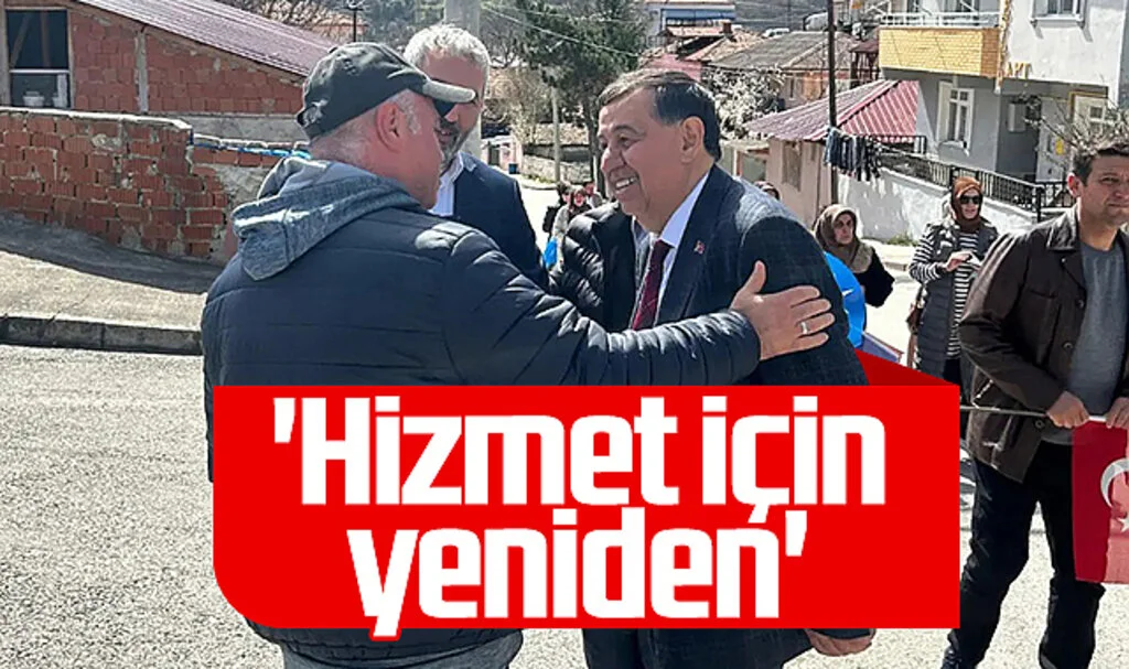 AK Parti Havza Belediye Başkan Adayı Av. Murat İkiz: 'Hizmet için yeniden'