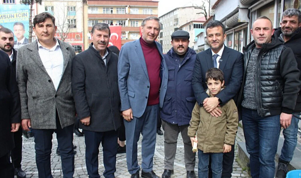 AK Parti Samsun Büyükşehir Belediye Başkan adayı Doğan'dan Tekkeköy ilçesine ziyaret