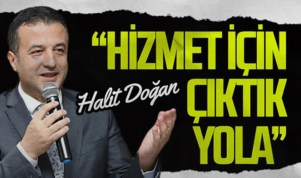 AK Parti Samsun Büyükşehir Belediye Başkan Adayı Halit Doğan: "Hizmet için yola çıktık"