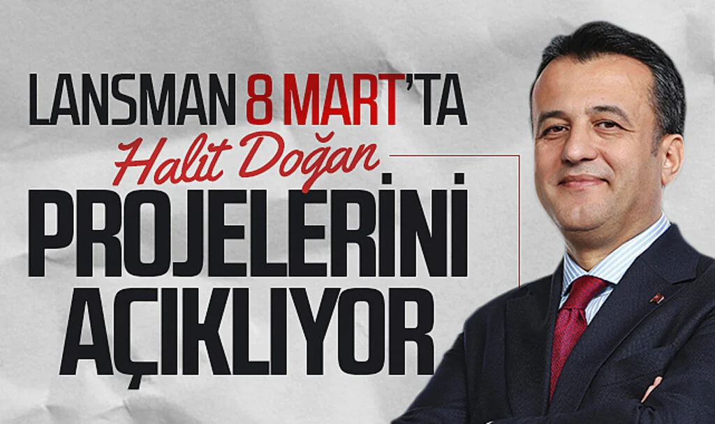 AK Parti Samsun Büyükşehir Belediye Başkan Adayı Halit Doğan projelerini açıklıyor