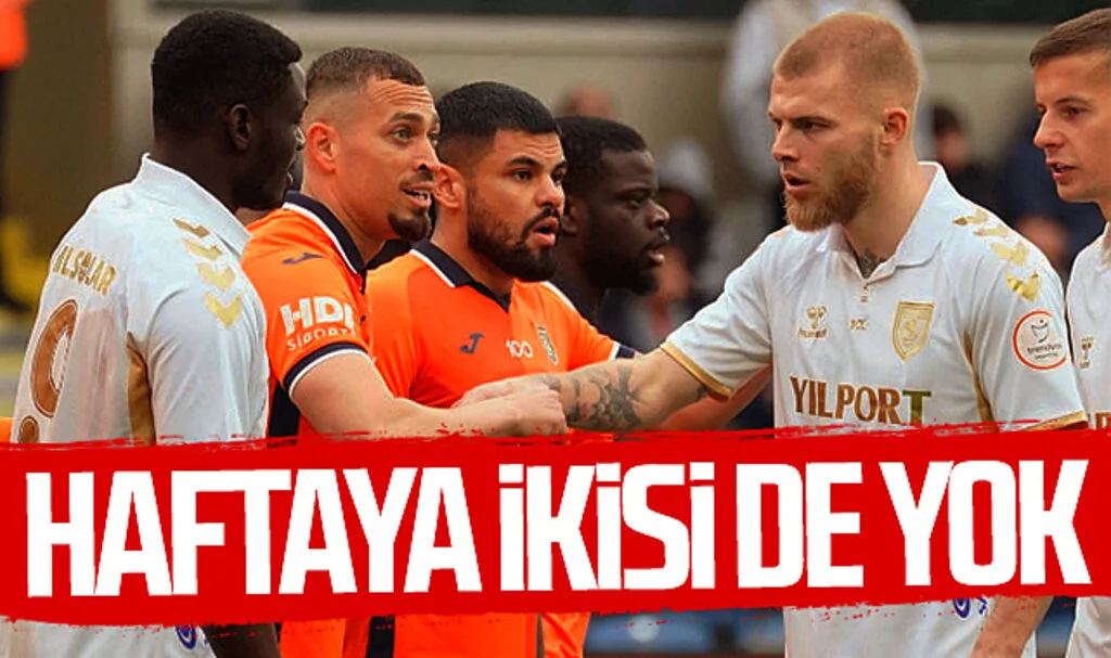 Ankaragücü maçında Samsunspor'un 2 oyuncusu cezalı