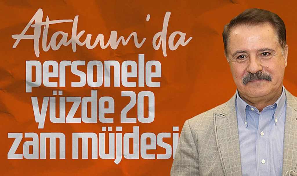 Atakum'da belediye personeline yüzde 20 zam müjdesi