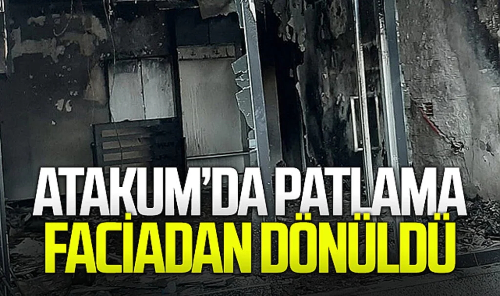 Atakum'da Dükkanda Patlama: Facianın Eşiğinden Dönüldü!