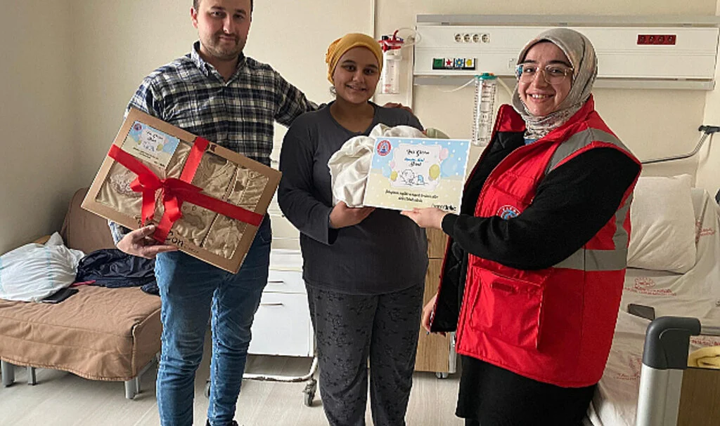 Bafra Belediyesi'nden Yeni Doğan Bebeklere Destek