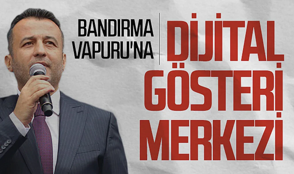 Bandırma Vapuru'na Dijital Gösteri Merkezi