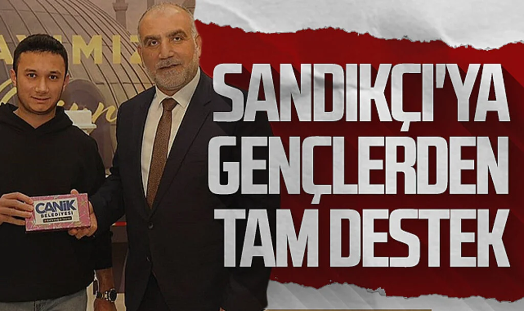Başkan İbrahim Sandıkçı'ya Gençlerden Tam Destek