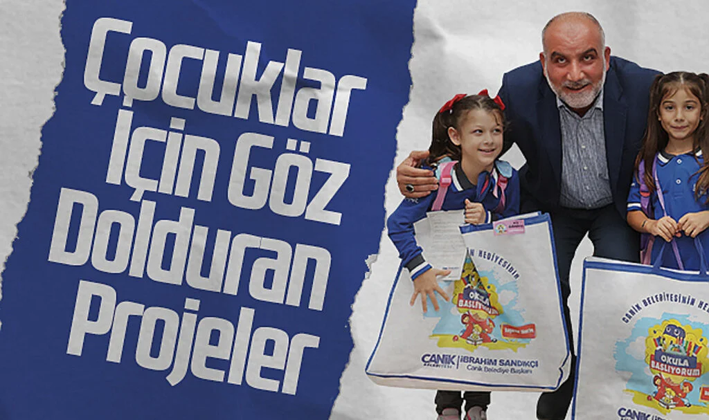 Canik Belediye Başkanı İbrahim Sandıkçı'dan Çocuklar için göz dolduran projeler