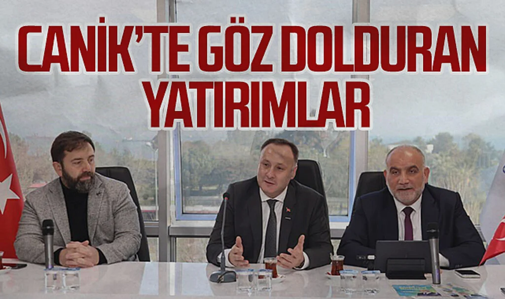 Canik Belediye Başkanı İbrahim Sandıkçı'dan Göz Dolduran Yatırımlar