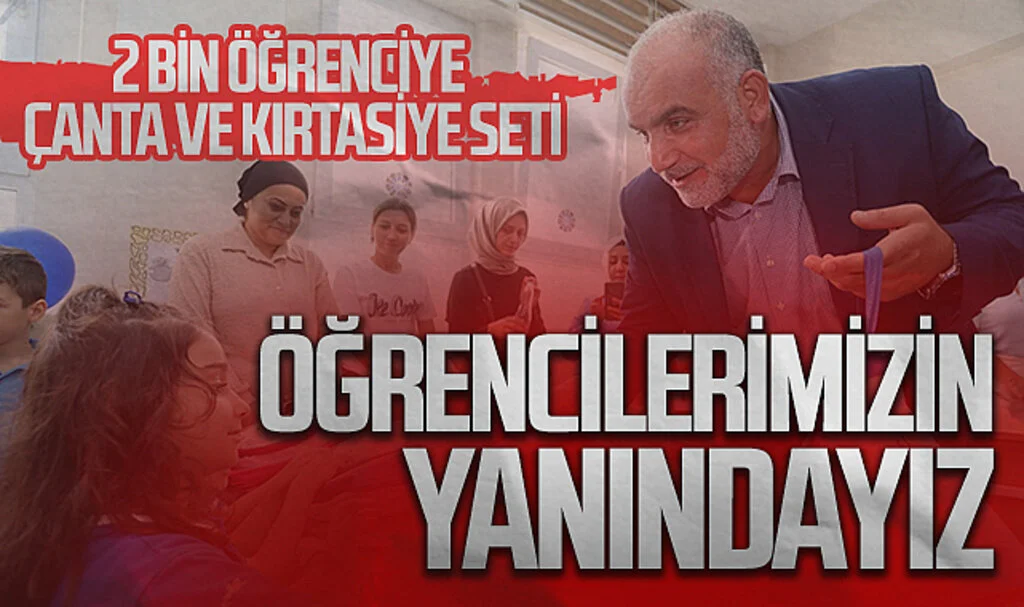 Canik Belediye Başkanı İbrahim Sandıkçı: "Eğitim hayatının her aşamasında öğrencilerimizin yanındayız"