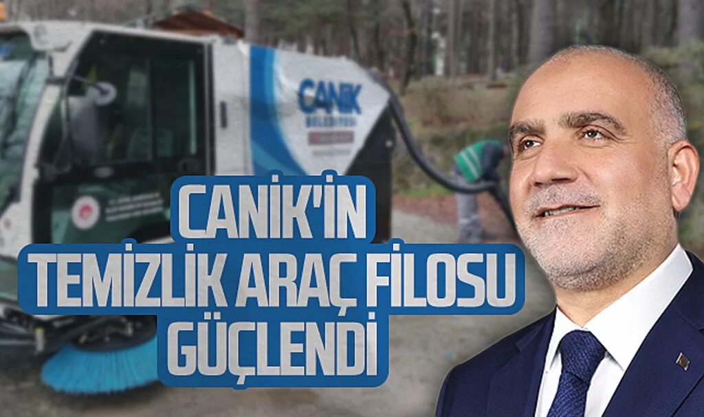 Canik Belediyesi Temizlik Filosunu Yeniledi