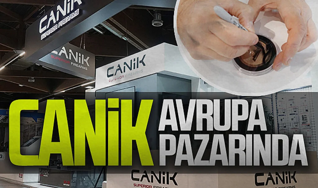 CANiK'in yerli ve milli silahları Avrupa pazarında