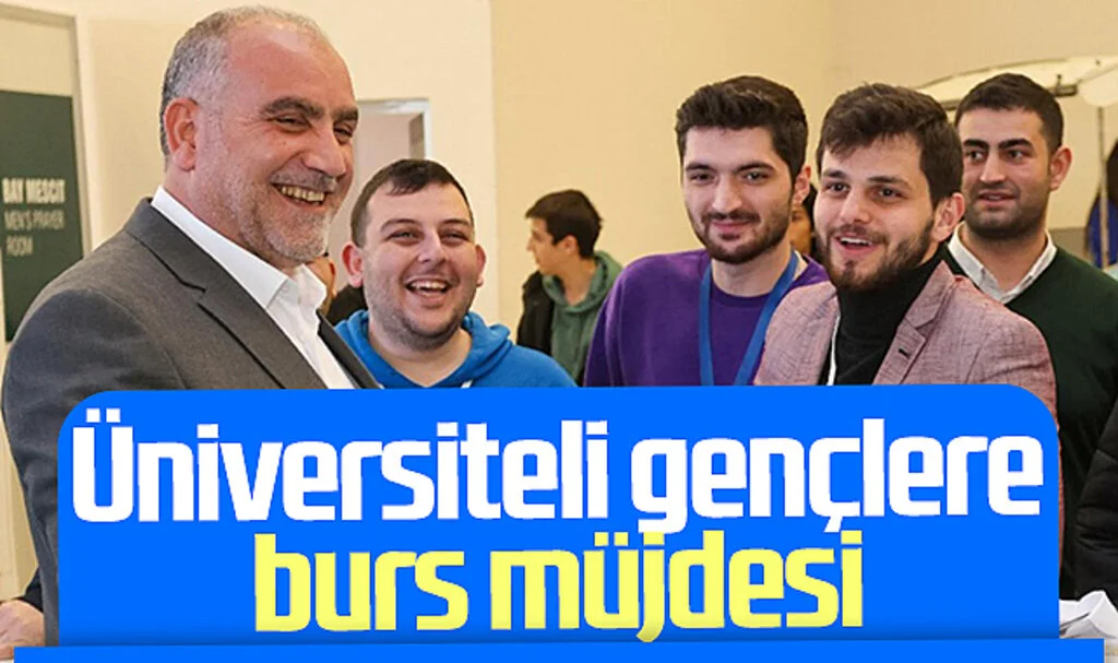 Canik'te üniversiteli gençlere burs müjdesi