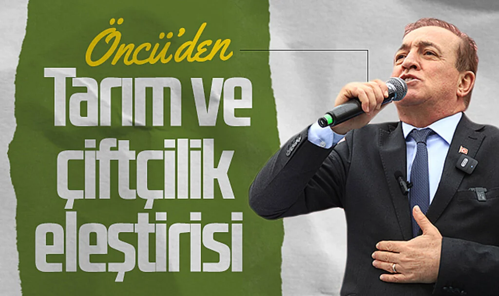 CHP Samsun Büyükşehir Belediye Başkan Adayı Cevat Öncü'den Tarım ve Çiftçilik Eleştirisi