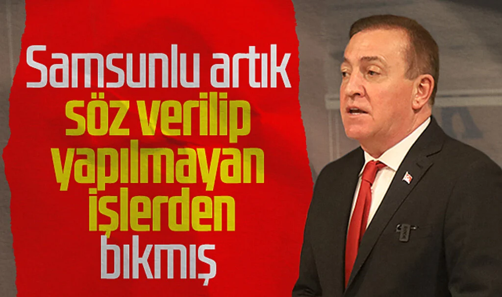 Cevat Öncü: "Samsunlu artık söz verilip yapılmayan işlerden bıkmış"