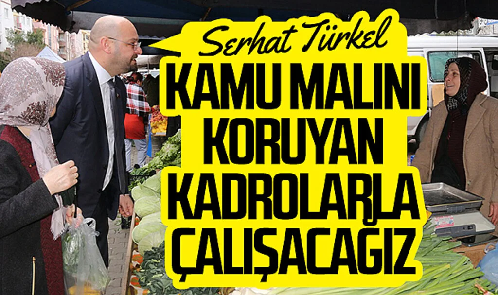 CHP Atakum Belediye Başkan Adayı Serhat Türkel: "Kamu malını koruyan kadrolarla çalışacağız"